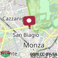 Map Centro MONZA VILLA REALE