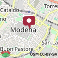 Mappa Centro Storico-Corso Canalgrande-Modena Casa-del-Teatro