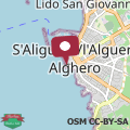 Carte Centro storico di Alghero - Arc de San Martì