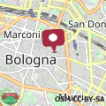 Map Centro storico di Bologna via Petroni