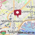 Map centro storico di Napoli all ombra del campanile