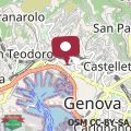 Map Centro storico Genova - vista Lanterna