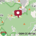 Mappa Centro Trekking a Cavallo Monte Brugiana