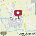 Map Cerano city house
