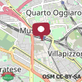 Mappa Certosa-CityLife-SanSiro with Terrace, Air Conditioner, free Wi-Fi and parking