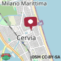 Mapa Cervia Marina Suite