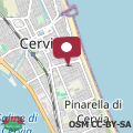 Map Cervia Seaside Retreat, 300 meters from the Sea