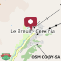 Mapa Cervinia