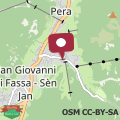 Map Cesa Bernard - Apartment Cima 12 e new Apartment Fraine