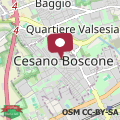 Karte Cesano Boscone-Design apartment with Wi-Fi