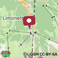 Mappa Chalet Bizet - Limone 1400