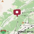 Map Chalet Courmayeur