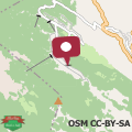 Mappa Chalet Edelweiss Marsia-Tagliacozzo 1500mt