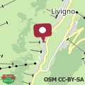 Map Chalet La Cuna Myholidaylivigno
