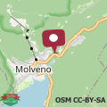 Mappa Chalet La Perla Molveno