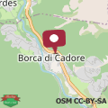 Mappa Chalet le Dolomiti