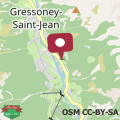 Map Chalet le Pigne Gressoney Saint Jean