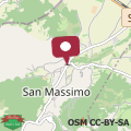 Map Chalet San Massimo