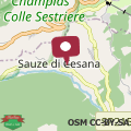 Map Chalet Valle Argentera