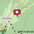 Mapa Andalo Chalet