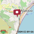 Mapa Charm Home Alassio