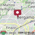 Mappa Charme in mansarda Bergamo