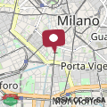 Map Charming and Design Attic Loft Central Milan in coolest area Navigli Ticinese