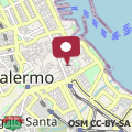 Map Charming apartment in Palermo City centre