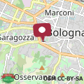 Map Porta Saragozza elegant flat