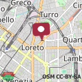 Map Loreto Penthouse Milan