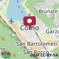 Map CHARMING COMO - Apartment downtown in the pedestrian area with 2 double bedrooms and 2 complete bathrooms a spacious living room and full equipped kitchen