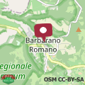 Mappa Charming House in Barbarano Romano with Terrace and Fireplace