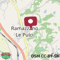 Map Charming house in Ramazzano - Le Pulci with shared pool