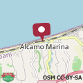 Map Charming house with sea and mountain views in Alcamo