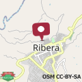 Carte Charming house with sea and mountain views in Ribera