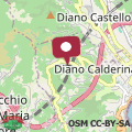 Map Charming panoramic villa in Diano Marina