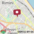 Map Charming Rimini