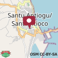 Mappa Charming SantAntioco Yellow Apartment with 2-Way Air Con Uncovered Parking