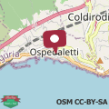 Map Chez Dodo Ospedaletti