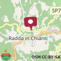 Map Chianti dreaming in Radda