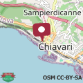 Mapa Chiavari Beach