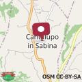 Map Chierici24 Charming Apartment Sabina Countryside