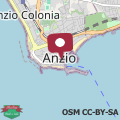 Mappa Christy Suite Elegante appartamento nel centro storico di Anzio