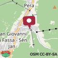 Mapa Ciasa Majonade Pozza di Fassa tipo1