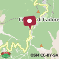 Map Ciasa Nuvola Apartment