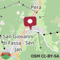 Mapa Ciasa Trento