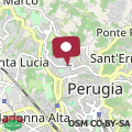 Map Cielo Apt Perugia - Wide 3 bedrooms - ItalyWeGo