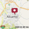 Map Cielo D'Alcamo Palazzo Mazzini