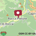 Map Ciesa La Rocia