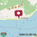 Map Cima Caravina